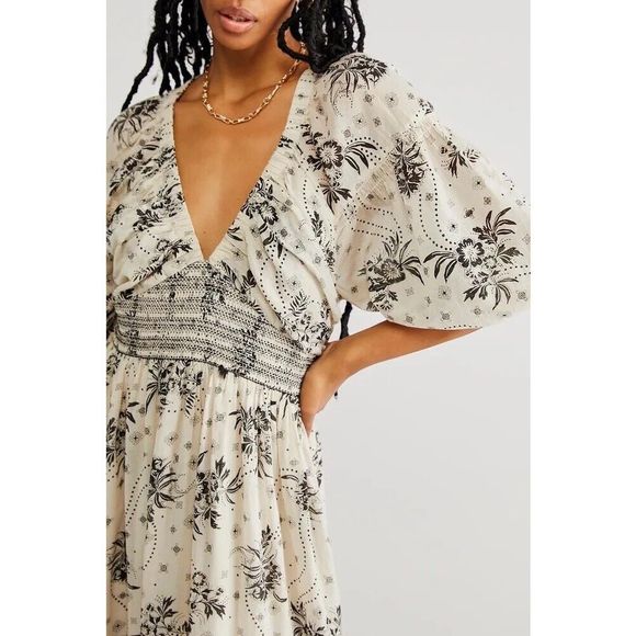New Free People NWT Size Medium Golden Hour Maxi Dress Size Small - Picture 3 of 7